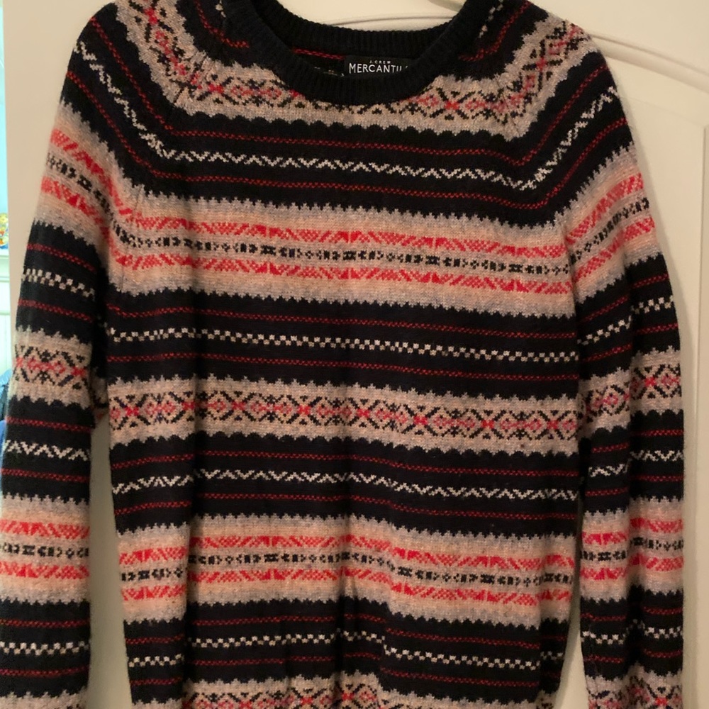 Patterned sweater